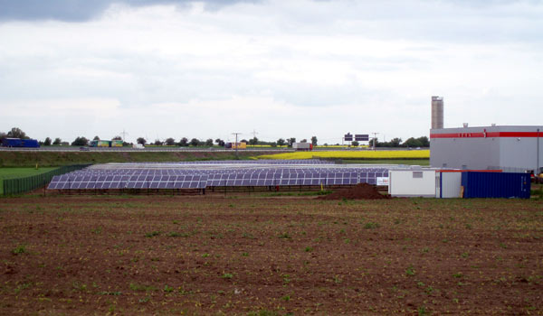 Photovoltaikanlage in Zorbau