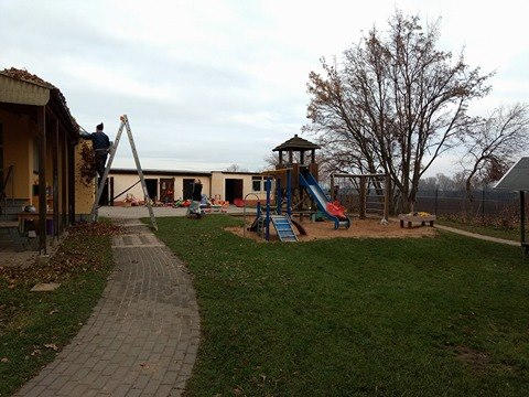 Arbeitseinsatz in der Zorbauer KITA Zwergenhaus