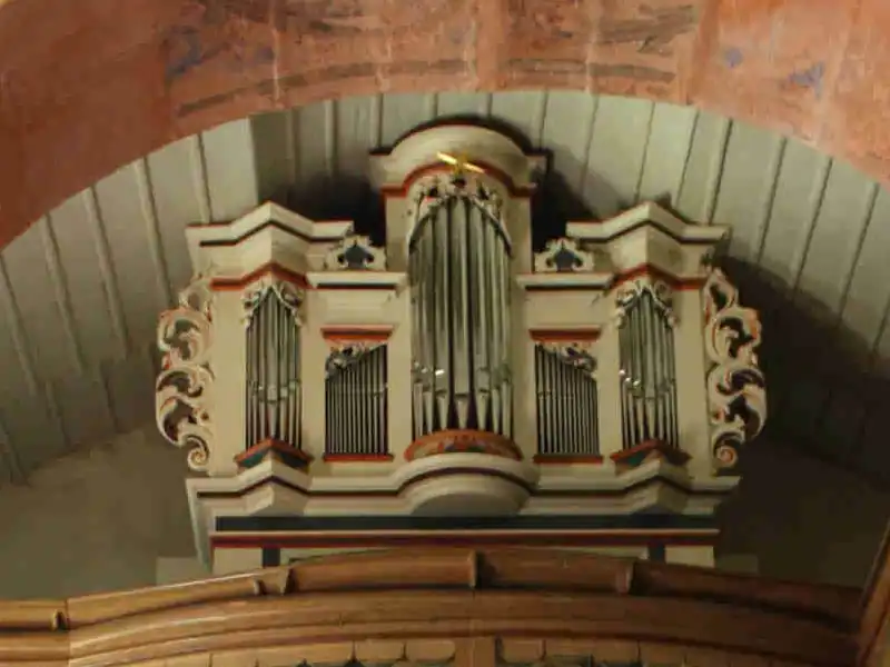 Frankeorgel in der Zorbauer Marienkirche