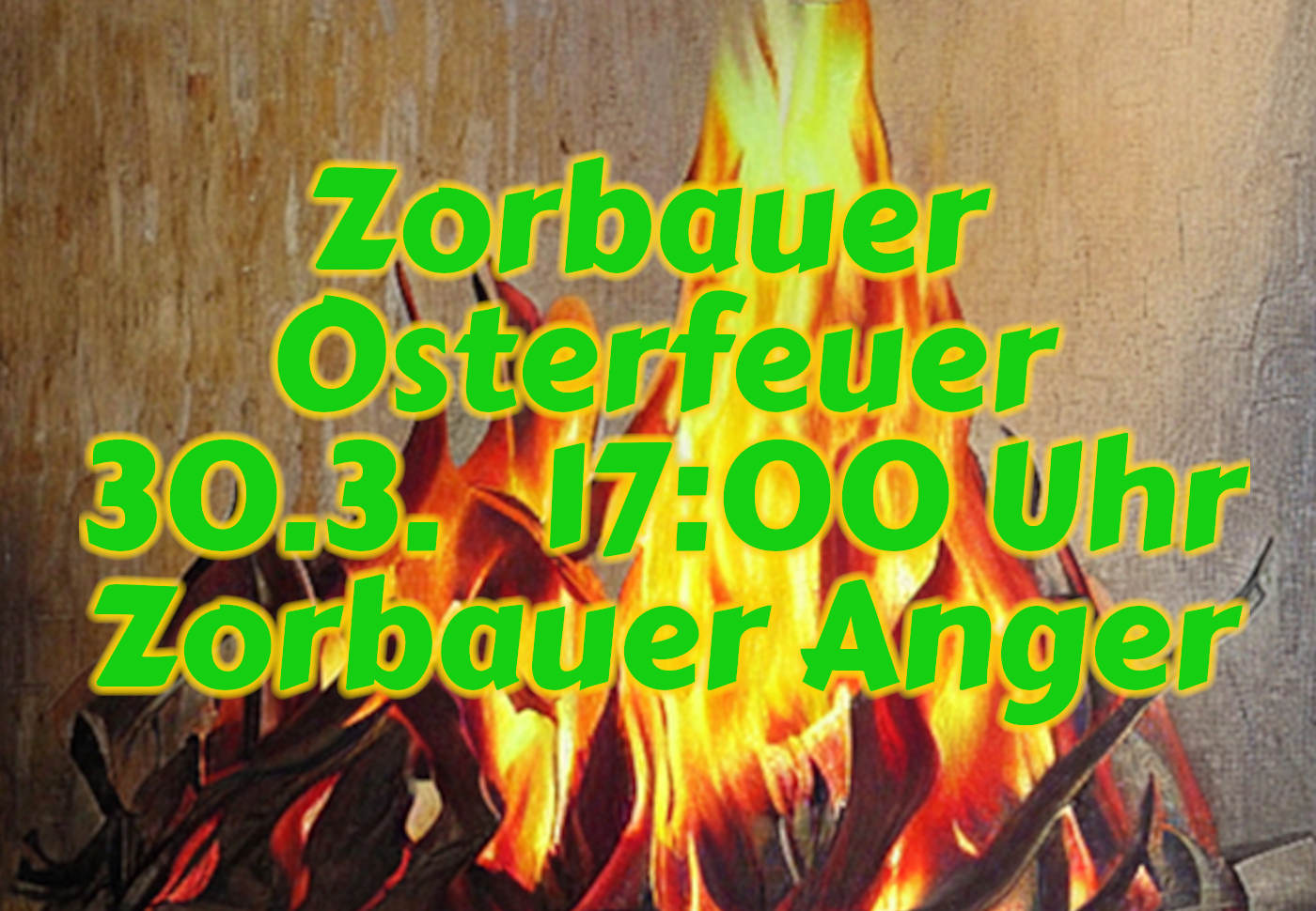 Osterfeuer 2024